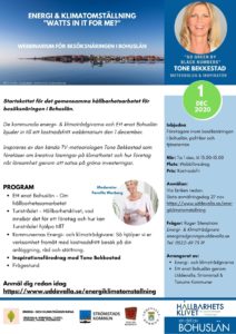 Inbjudan Energi och klimatonställning